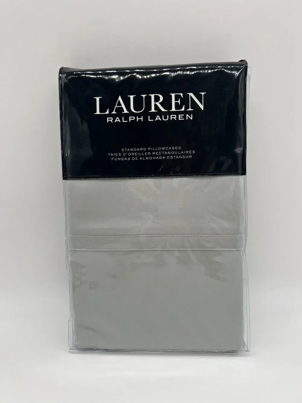 Lauren Ralph Lauren Spencer Solid Sateen Standard Pillowcases Sage NWT